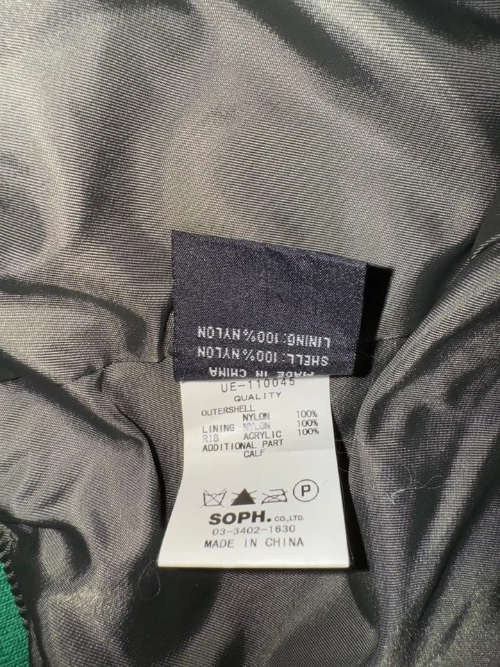 Alpha Industries MA-1 Nylon Flight Jacket Dark Green M Used - Image 4 of 4