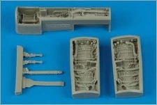 AHM-7183 Aires Hobby 1/72 F/A18A/C/D Wheel Bay For HSG