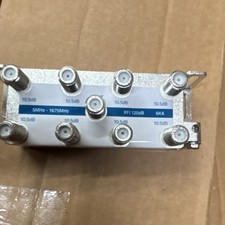 Primex 1x8 Coax Splitter 1675MHz RFI 120dB 6KA PN 125-1576 (QTY 4)