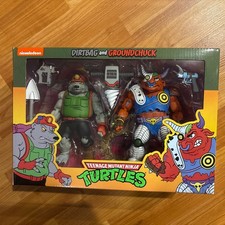 Teenage Mutant Ninja Turtles NECA Dirtbag and Groundchuck (Cartoon)