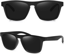 Extra Large XL Polarized Sunglasses for Big Heads Men XXL Oversized Square Shade
