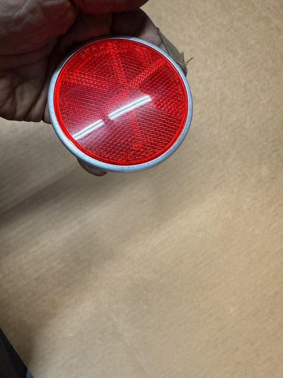 Schwinn Gulco No 38  Stingray Krate Banana Seat 3 1/4" Stratolite Reflector