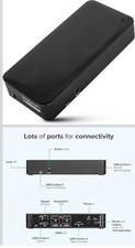 Targus USB-C Dual Monitor 4K HDMI Docking Station with 100W Power Delivery