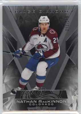 2025-26 Upper Deck Black Diamond /349 Nathan MacKinnon #BDB-NM 1q2