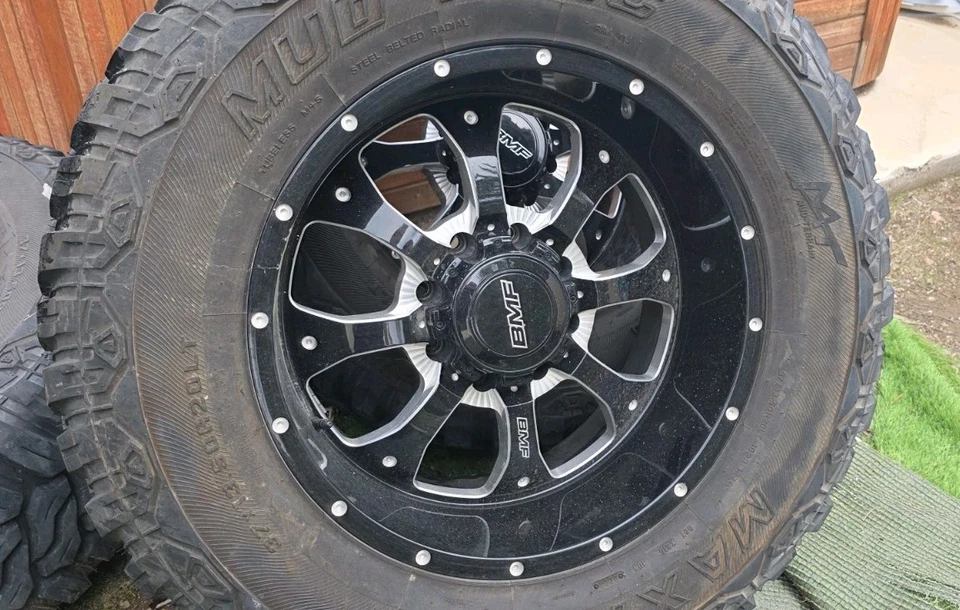 BMF Payback 20x10 8x170-25 negro fresado 109-0187-251 SOTA Novakane con 37" MT  Foto 2 de 4