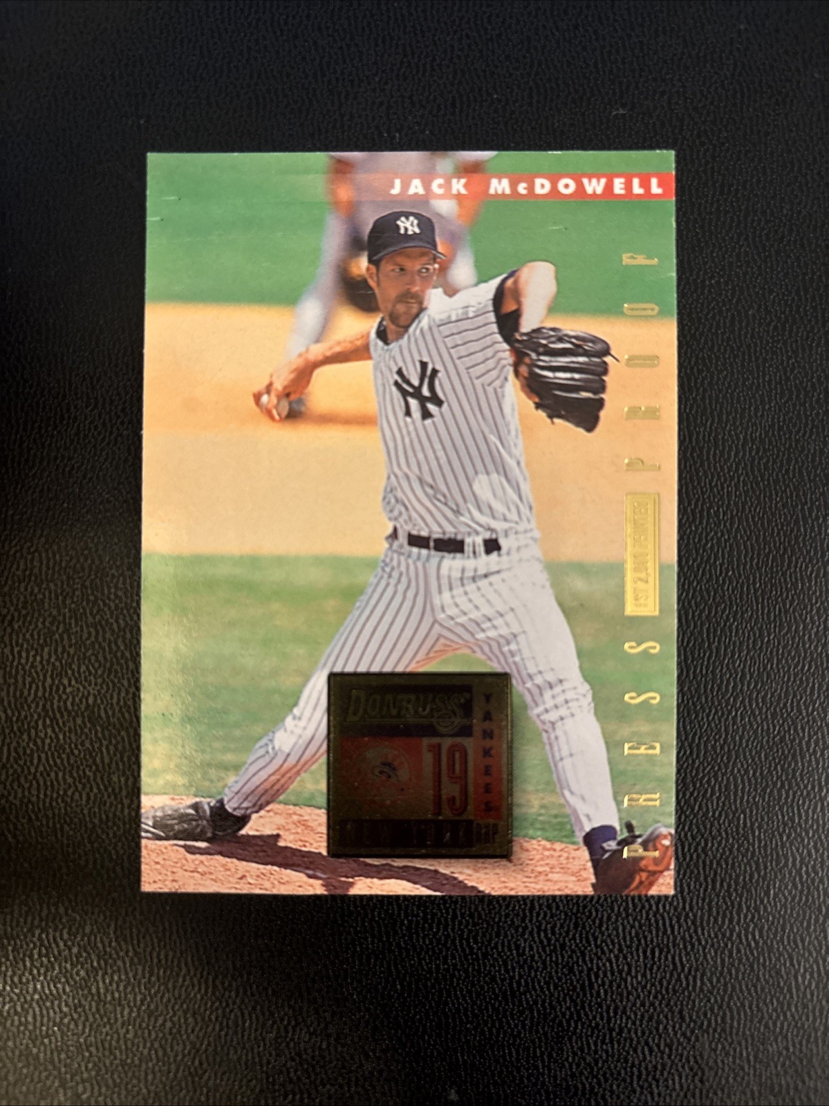 Jack McDowell 1996 Donruss #418 Press Proof
