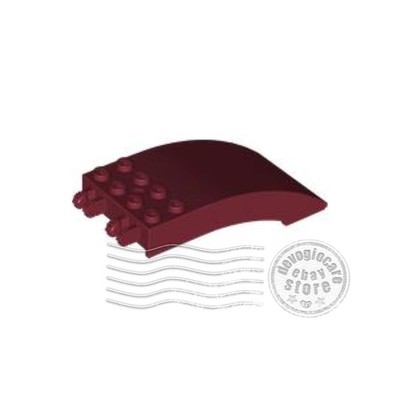 1x LEGO 46413 Windscreen Curved 8x4x2 Dark Red | 6401024 | eBay