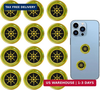 12 Pcs Emf Blocker for Cell Phone,Radiation Blocker,Emf Stickers for Cell Phone