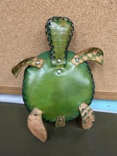 Genuine Leather Handmade Sea Turtle Animal Coin Purse Keychain Wallet Cardholder