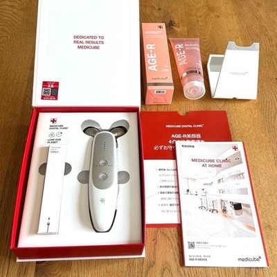 Medicube AGE-R Derma EMS Shot Gesichtsmassagegerät Hautstraffung Anti-Aging G...