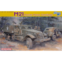 M 21 Mortar Motor Carriage Kit 1:35 Dragon Kit Mezzi Militari -D- Neues Modell