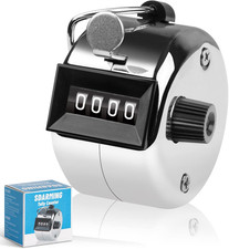 4 Digit Mechanical Tally Counter Handheld Clicker