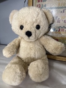 Vintage Dakin 1979 Tan Cuddles Teddy Bear Plush Stuffed Animal Toy Soft 14”