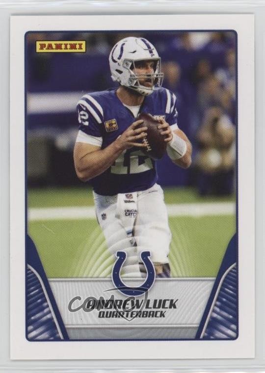 2019 Panini NFL Sticker Collection Andrew Luck #20 1c7