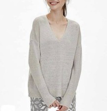 EUC Banana Republic 100 Cashmere Todd  Duncan Gray Sweater, size XS