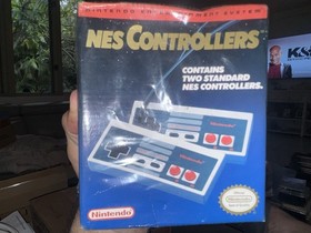 Vintage 1990 Nintendo Entertainment System NES Controllers 2-Pack New SEALED