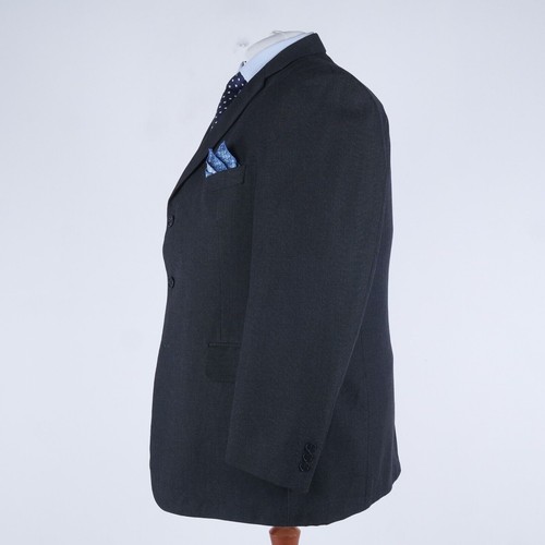 Mens MARKS & SPENCER Sport Coat 48R US Size Textured Grey Blazer Jacket - Picture 5 of 13