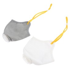 2pcs Adjustable Dog Muzzle Anti-bite Dog Mouth Cover Breathable Muzzle