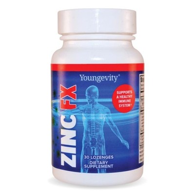 Youngevity Zinc Fx  Zinc + Trace Minerals + Elderberry + Astragalus  Immune S...