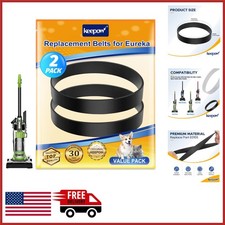 Replacement Vacuum Belts for Eureka Airspeed Compact Bagless 2 Count