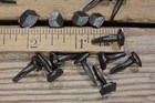5/8" Rosehead 10 Nails Square Wrought Iron Tacks Vintage Rustic Decorative Look — photo 2