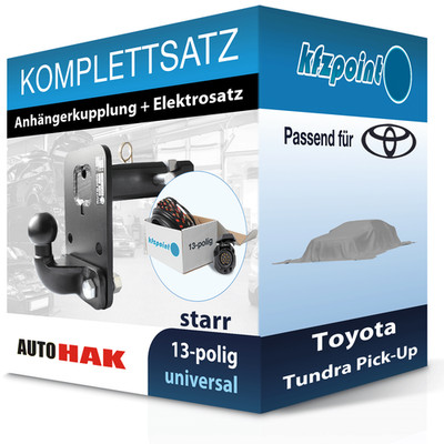 AUTO HAK Anhängekupplung starr und E-Satz für Toyota Tundra Pick-Up 06- AHK