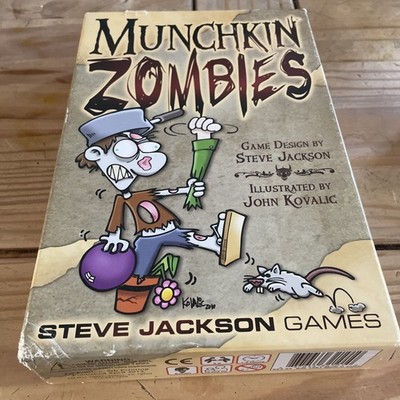 Munchkin Zombies By Steve Jackson Games 1st Edition 5th Printing April 2013