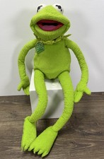 Kermit the Frog Plush 30 Years Sesame Street Jim Henson Posable Talking TESTED