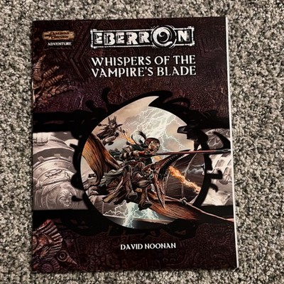 Wizards of the Coast Dungeons & Dragons Eberron Whispers of the Vampire's Blade