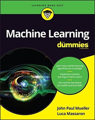 MACHINE LEARNING FOR DUMMIES By John Paul Mueller & Luca Massaron Mint Condition