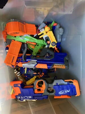 Nerf Guns 5+ (Ladungen Kugeln, 1 Akku Powerd Gun)