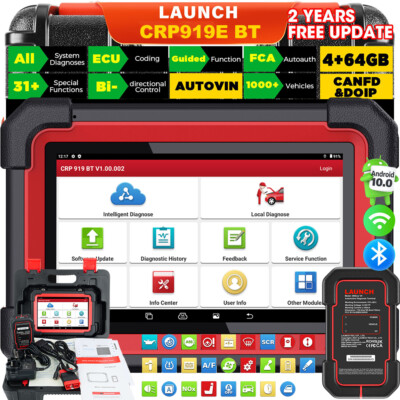 2024 Launch CRP919E BT Profi OBD2 Diagnosegerät Scanner ALLE System ECU Coding