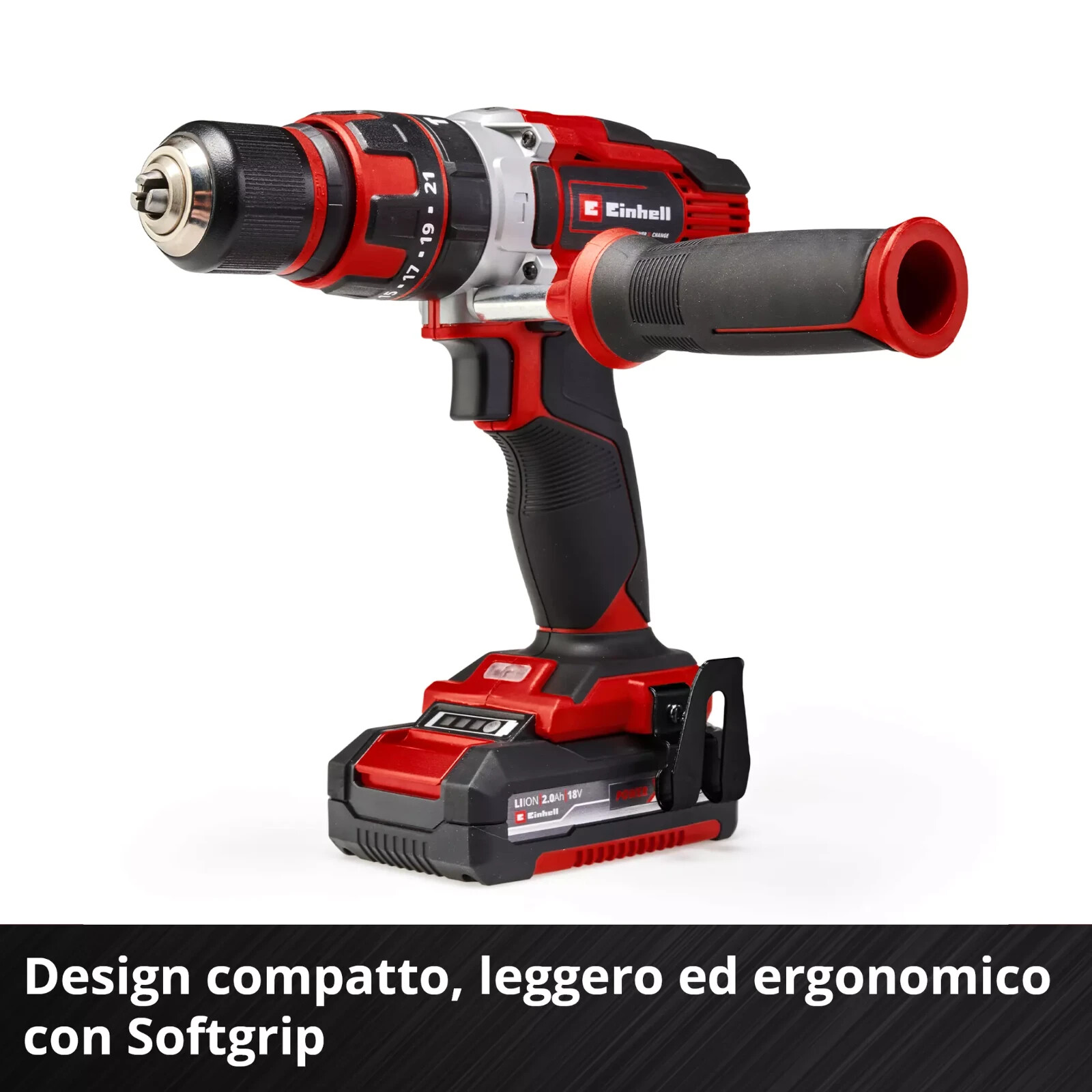 Trapano avvitatore a batteria Einhell TE-CD 18/48 Li-i foto 4