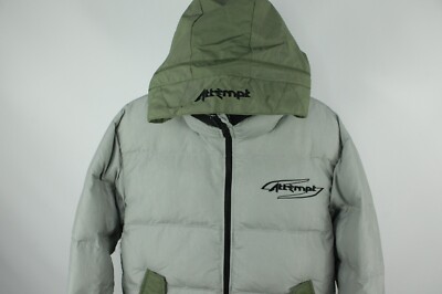 Puma X Attempt Padded Limestone Hooded Winter Jacket Men's Size: S / EU  44-46 | eBay