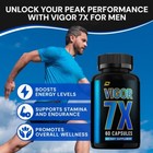 (1 Pack) Vigor 7x for Men Capsules – Vigor7x Overall Health Energy All Natural