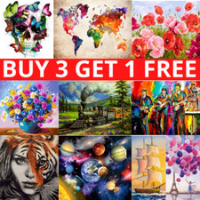 Oil Paint by Numbers Canvas Kit DIY 40x50cm Hobby Wall Art Gift for Adults