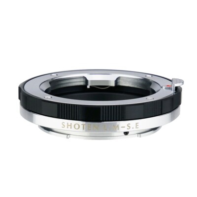 SHOTEN LM-SE (B) adapter - Leica M to Sony E mount camera =Black=
