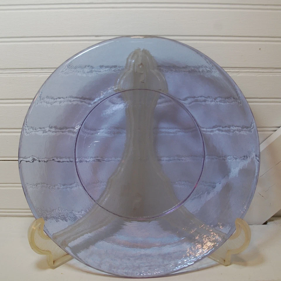 Fire and Light Plate Lavender 11" Dinnerware Farmhouse cottage - Image 2 of 4