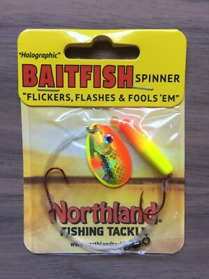 Northland Fishing Tackle - Baitfish Float'N Spin - Sunrise