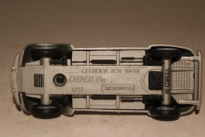 Matchbox 1/43 – Citroën 2CV 1949 – Grise – Modèle De Collection VEM03-M – Occasion