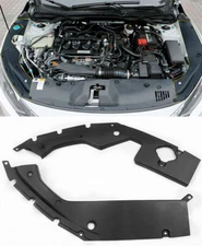 Fits 2016-21 HONDA CIVIC 10th Gen ENGINE BAY SIDE PANEL FULL COVERS LONG VERSION