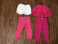 Lot of 4 pcs Girls Toddler 18M-2Y: 1 pcs Shorts, 2 pcs Pants, 1 pcs Skirt