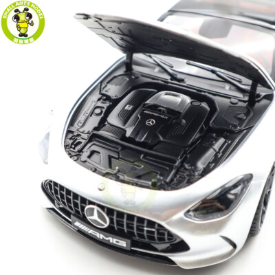 1/18 NZG Mercedes Benz AMG GT63 2023 Silver Diecast Model Toy Car