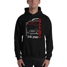 New Corvette C6 ZR 1 Men's Hoodie Sweatshirt with Pockets S-5XL Assorted Colors