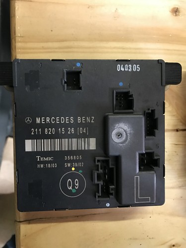Mercedes W211 S211 Türsteuergerät Hl Komfortsteuergerät Türmodul 2118201526