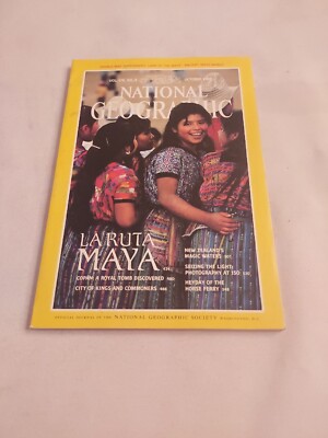 1989 October, National Geographic Magazine, New Zealand's Magic Waters (CP259)