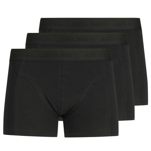 Comeondear Boxer Uomo Taglie Forti In Pelle PU - Slip Elastici Con Tasca A U E Anelli Metallici, Nero