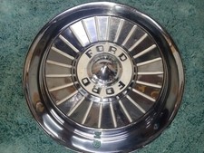 1957 Ford 14 Accessory Hubcaps Hubcap Fairlane 500 Custom Skyliner Oem