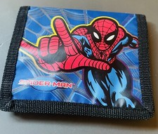 Vintage Spider-Man Wallet Spiderman Marvel Billfold Small Pocket Size