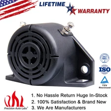 Backup Reversing Warning Alarm Horn 102±3DB Beeper 12/24V for BMW Truck Vehicle
